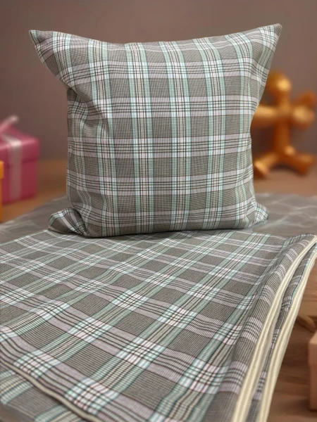 Kolej Desenli Kırlent – 3’lü Set