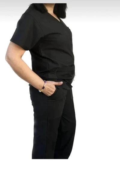 Alt Üst Takım Önlük Siyah